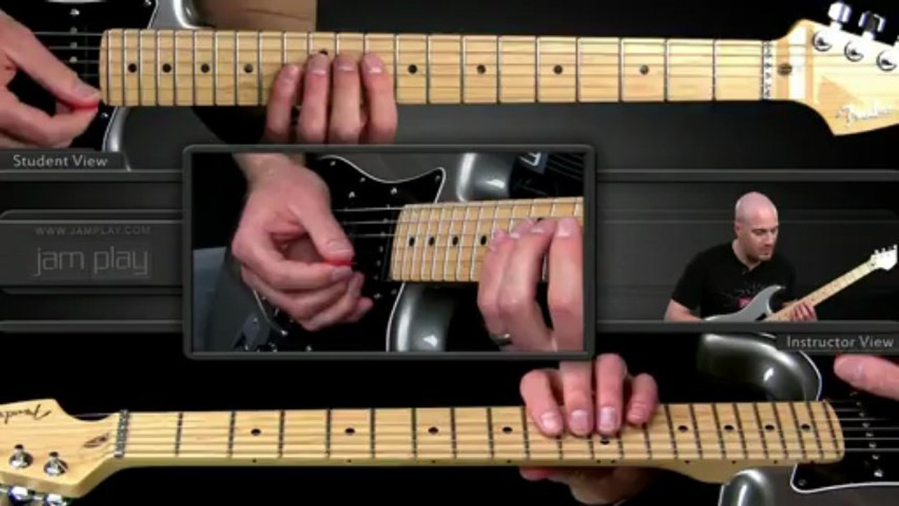 Video Guitar Lesson - Melodic Rock Guitar Solo Part 2