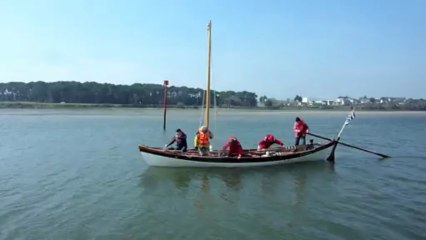 Première sortie 2013 pour la baleinière Stérenn en rade de Lorient