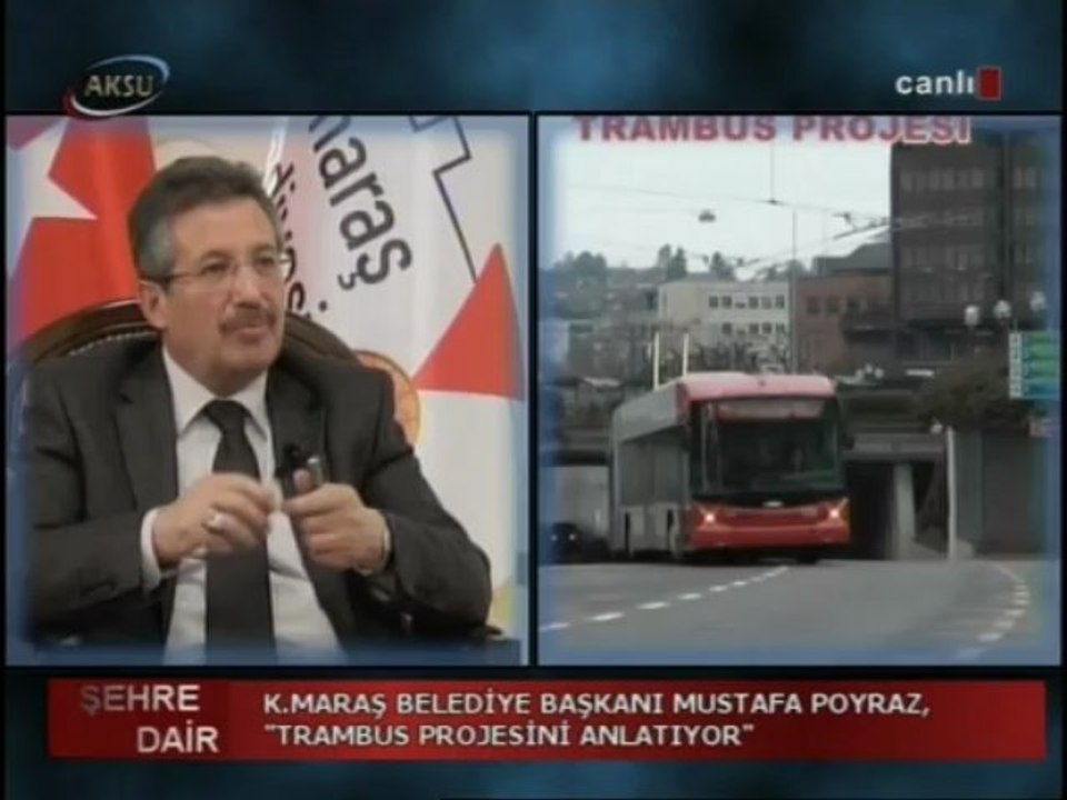 K.Maraş Belediyesinden TRAMBUS Hizmeti