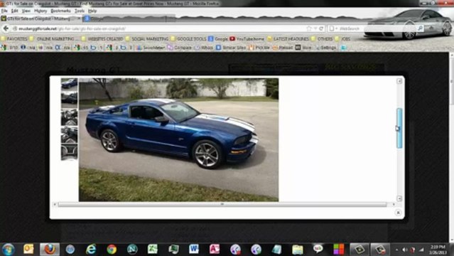 Mustang GT For Sale: If you are looking for a Mustang GT for sale, click the link below.