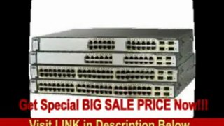 [BEST BUY] Cisco Catalyst 3750G-48TS Stackable Gigabit Ethernet Switch Cisco Catalyst 3750G-48TS Stackable Gig