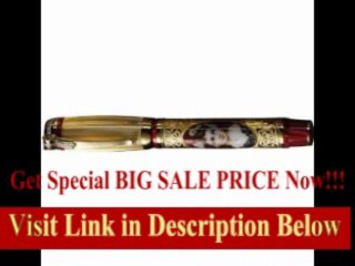 [SPECIAL DISCOUNT] Montegrappa Traviata Y Gold Cell Stones Fountain Pen Fine