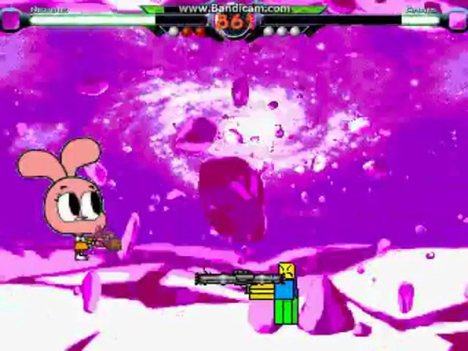 MUGEN - Newbie vs Anais Watterson