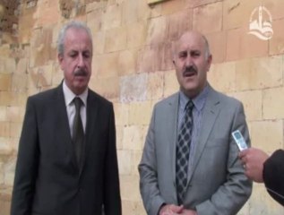 Bayburt kalesinin anahtarları belediyeye teslim-