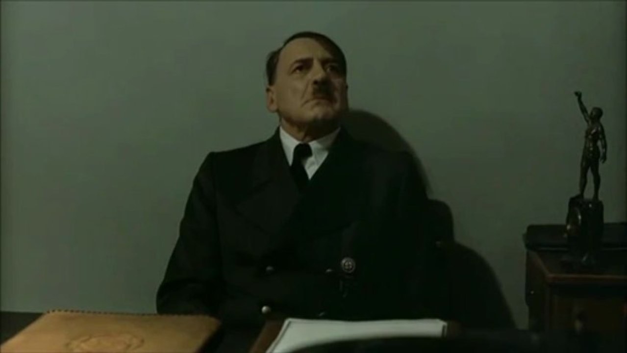 Hitler is informed scene
