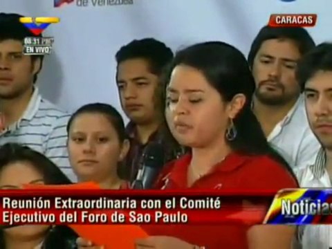 Juventud del Foro de São Paulo: Nicolás Maduro, tu victoria es nuestra victoria
