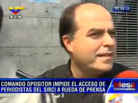 Opositores no responden por qué censuraron al SiBCI en rueda de presa de Capriles
