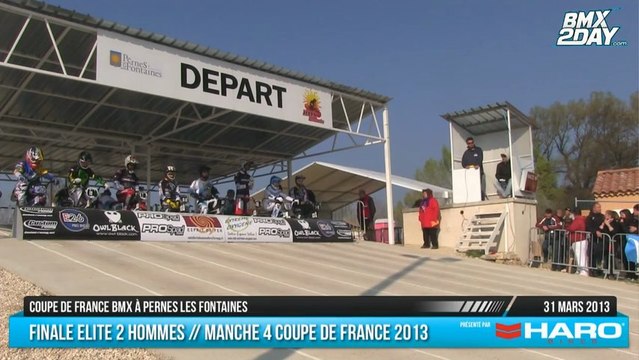 Finale Elite 2 hommes manche 4 CDF BMX Pernes Les Fontaines
