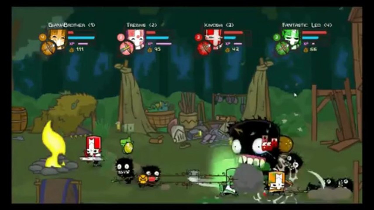 Der Psychopath gewinnt - Castle Crashers 02 - Two Idiots Gaming + Guests