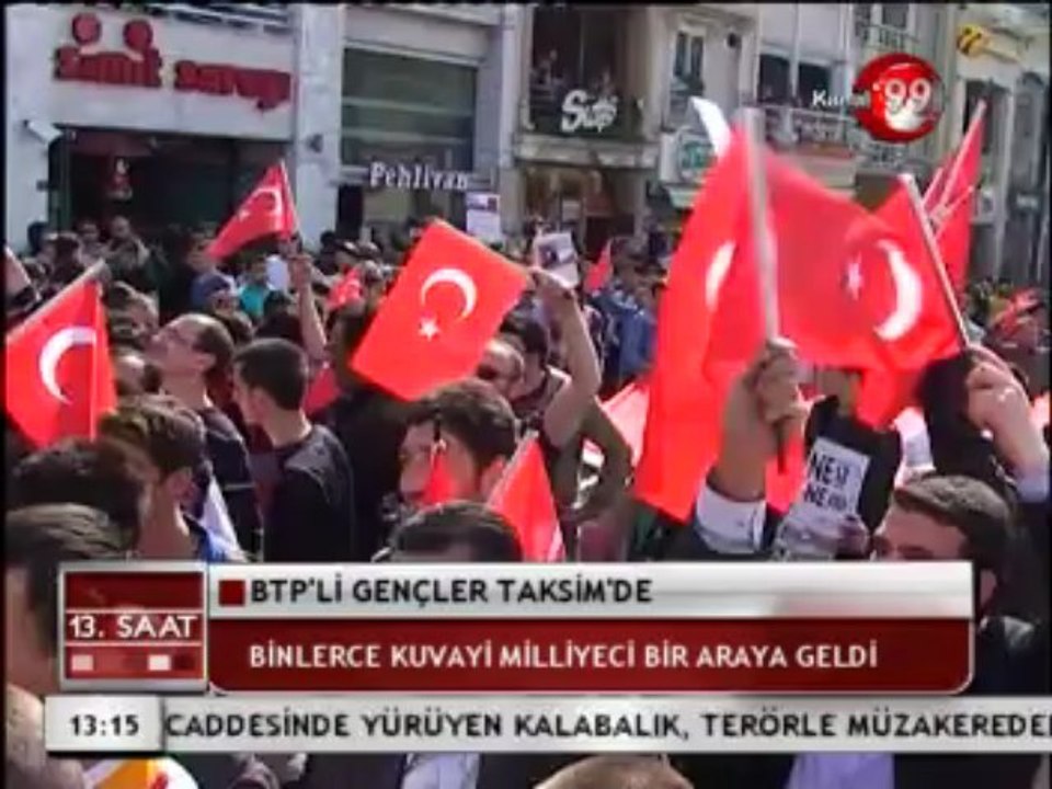 01 NİSAN 2013 PAZARTESİ KANAL 99 FATİH ERSOY İLE 13 GÜNORTASI BÜLTENİ