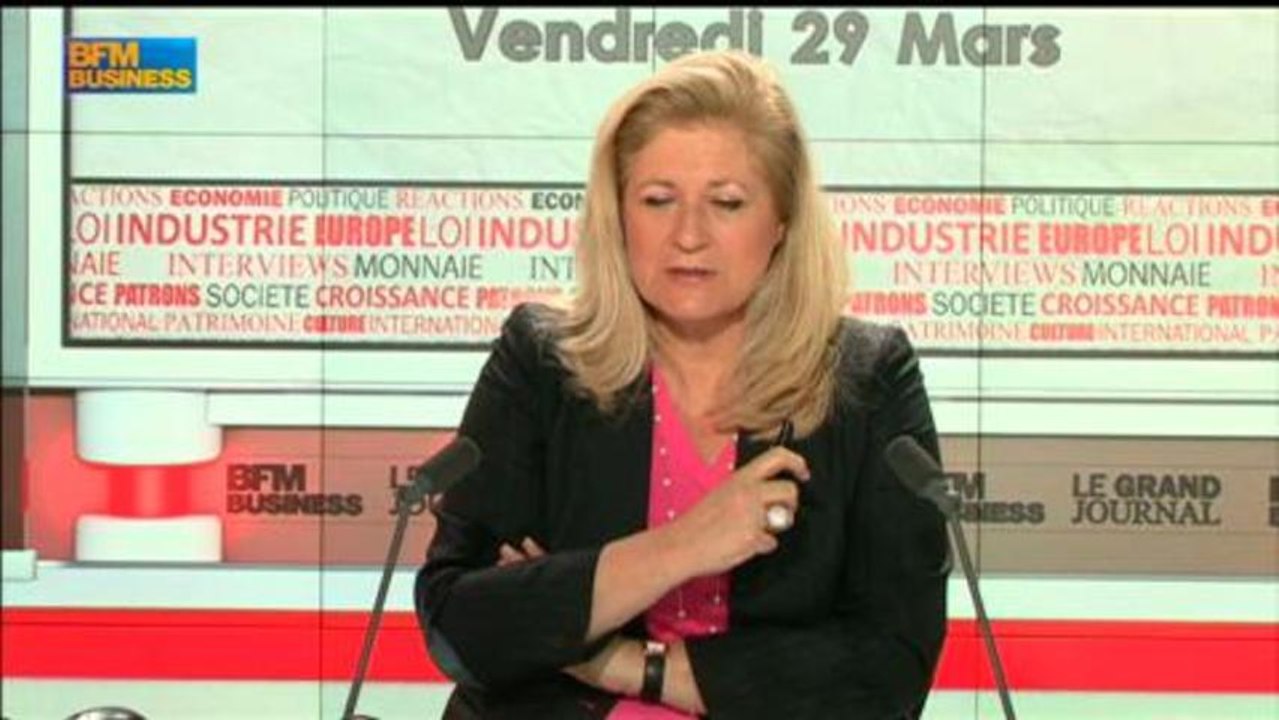 Jean-Claude Mailly, secrétaire général de Force Ouvrière dans Le Grand Journal - 29 mars 1/4