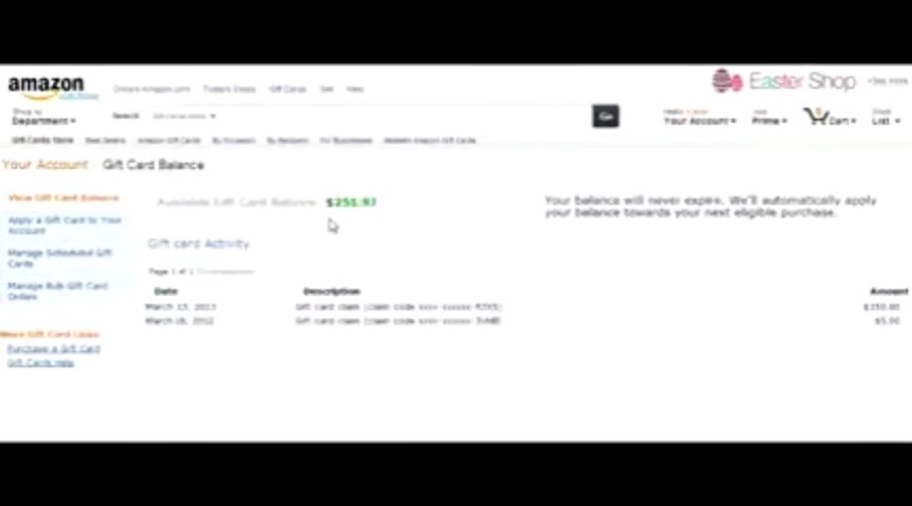 Amazon Gift Card Pirater [Hack Cheat] [téléchargement] Avril 2013