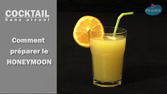 Cocktail sans alcool - Comment préparer un Honeymoon
