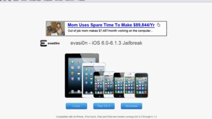 Evasi0n Jailbreak iOS 6.1.3 Untethered iOS iPhone 5 Mac