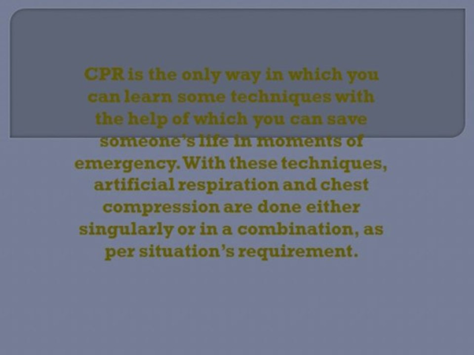 Professions where CPR certification is necessary