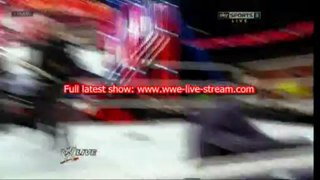 HD video #WWE RAW 01/04/2013 part 10