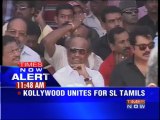 Tamil film industry stages fast over Sri Lankan Tamils issue