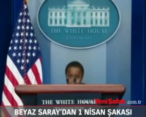 Beyaz saray'dan 1 Nisan şakası