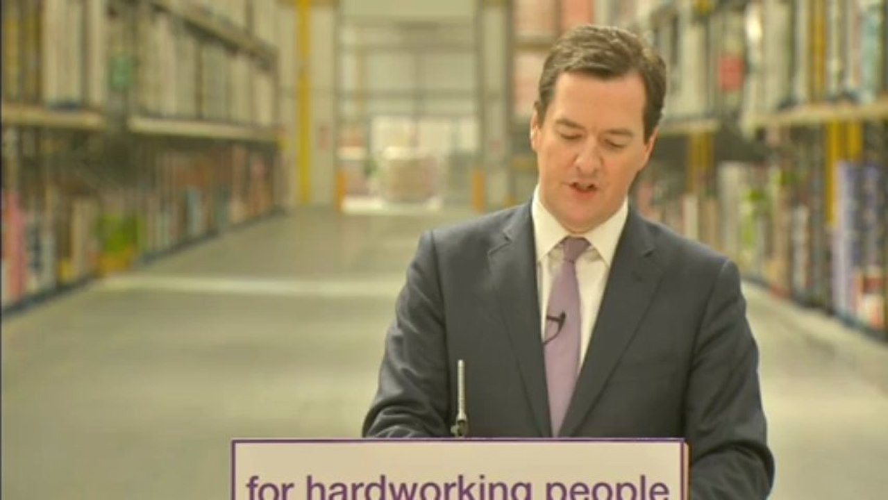 Osborne: We will make work pay