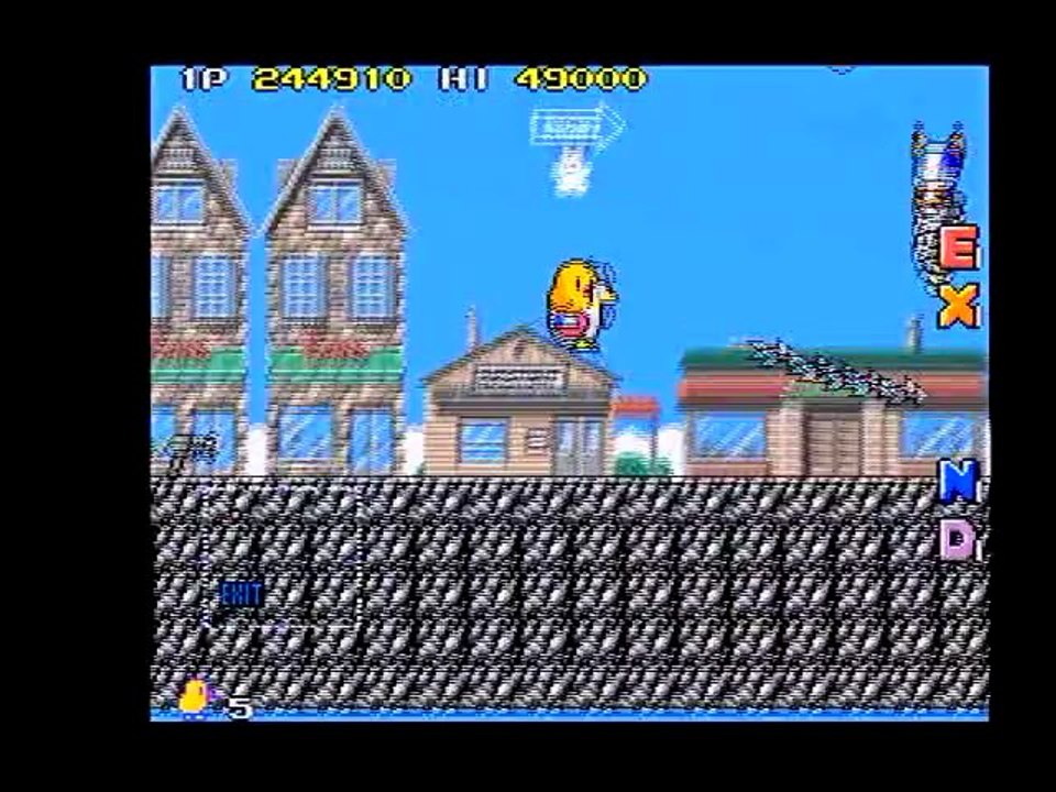 The New Zealand Story - Arcade All birds rescue - No miss