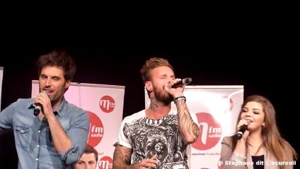 MFM Radio Live - M Pokora et la troupe de Robin des Bois à Lyon