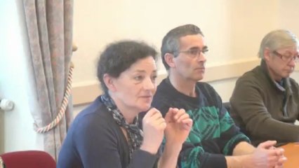 Manifestation contre la décharge à Héry