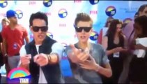 Justin Bieber And Michael Trevino Lip Syncing To Call Me Maybe