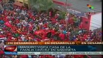 Nicolás Maduro inicia campaña presidencial desde Barinas