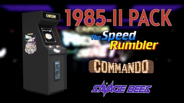 Capcom Arcade Cabinet - 1985 Game Pack 2