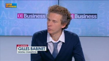 Le Digital Champion : Gilles Babinet dans 01 Business - 30 mars 1/4