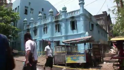 Desconfiança sobre incêndio em Mianmar