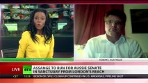 'Assange chances very good in Australian senate election'