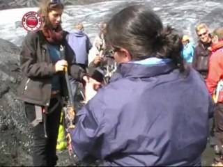 Islandia - Trekking en el Glaciar Fallsjökull. De bajada