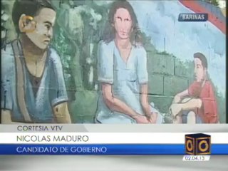 Maduro inició campaña en la casa de los Chávez-Frías en Barinas