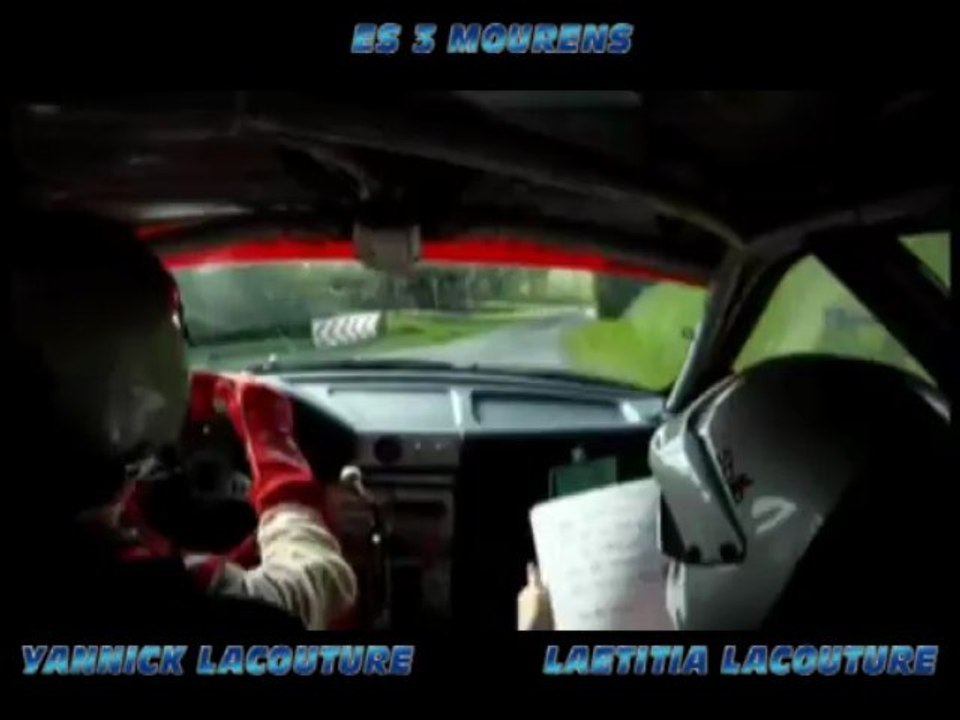 RALLYE DES COTES DE GARONNE 2013 ( yannick et laetitia lacouture 318 compact) ES 3