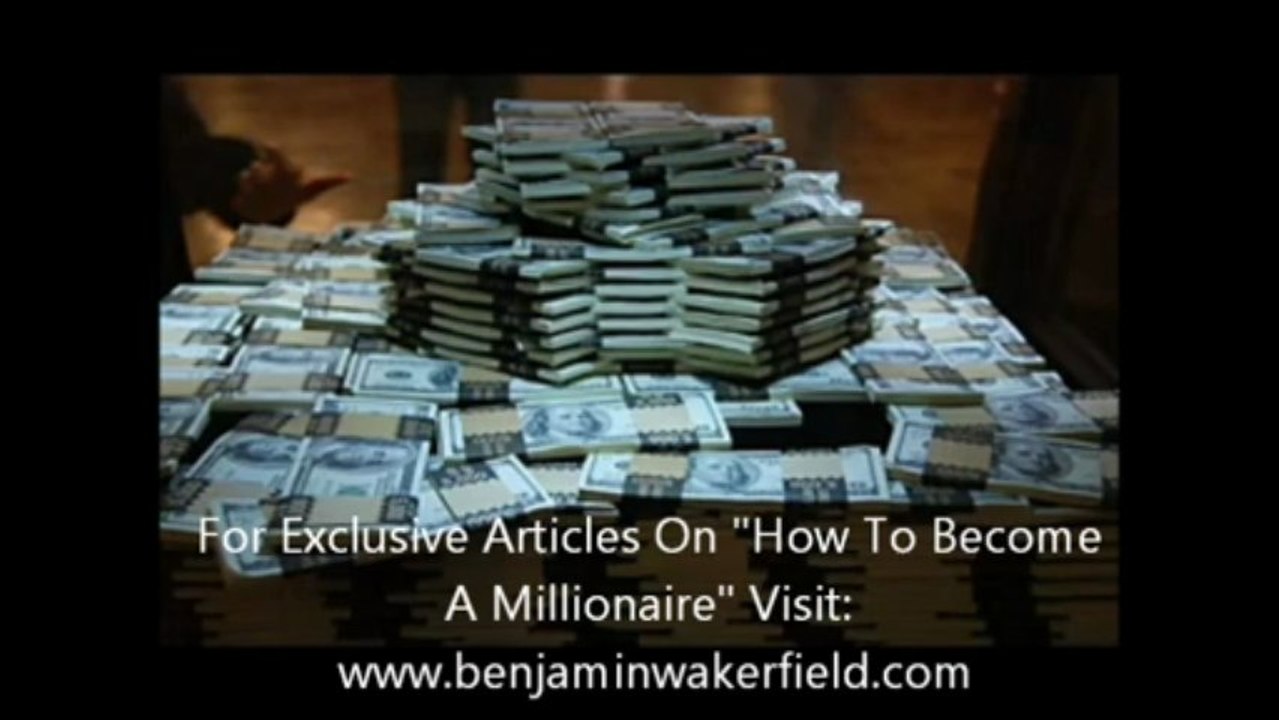 how to become a millionaire