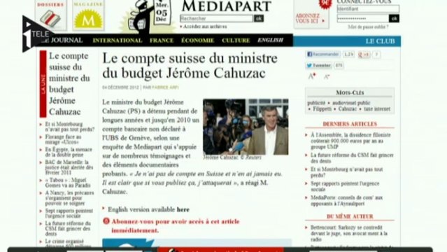 Cahuzac mis en examen : retour sur quatre mois de mensonges