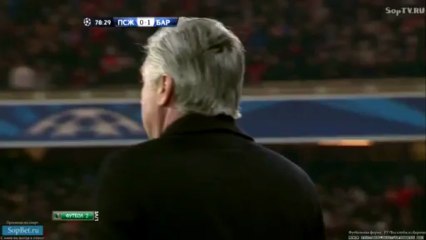 But de Zlatan face au FC Barcelone avec le PSG