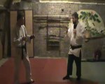 Ushiro Ura mawashi geri : sabaki to tobi geri