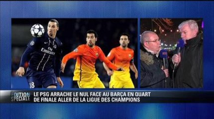 BFM TV / L'analyse de PSG-Barcelone par Luis Fernandez - 02/04