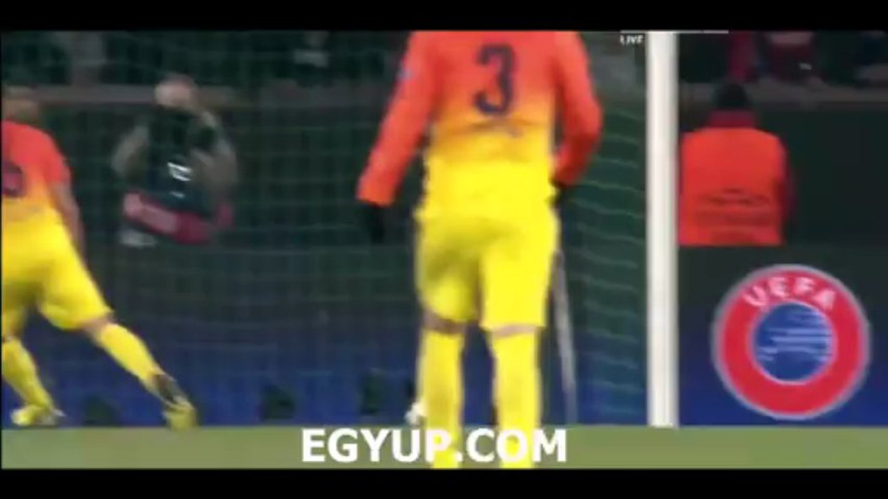 أهداف برشلونه وباريس جان جيرمان 2/4/2013