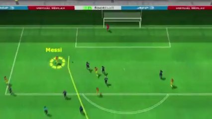 Messi böyle öne geçirdi