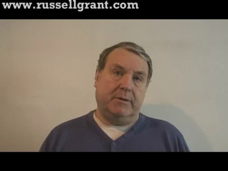 Russell Grant Video Horoscope Capricorn April Wednesday 3rd 2013 www.russellgrant.com