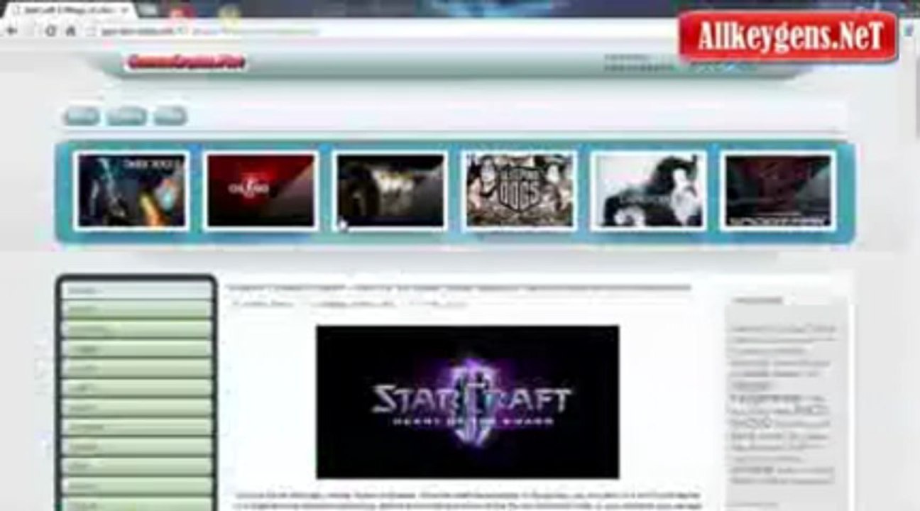 [FR] Télécharger StarCraft 2 Heart of the Swarm Game % JEU COMPLET and KEYGEN CRACK PIRATER