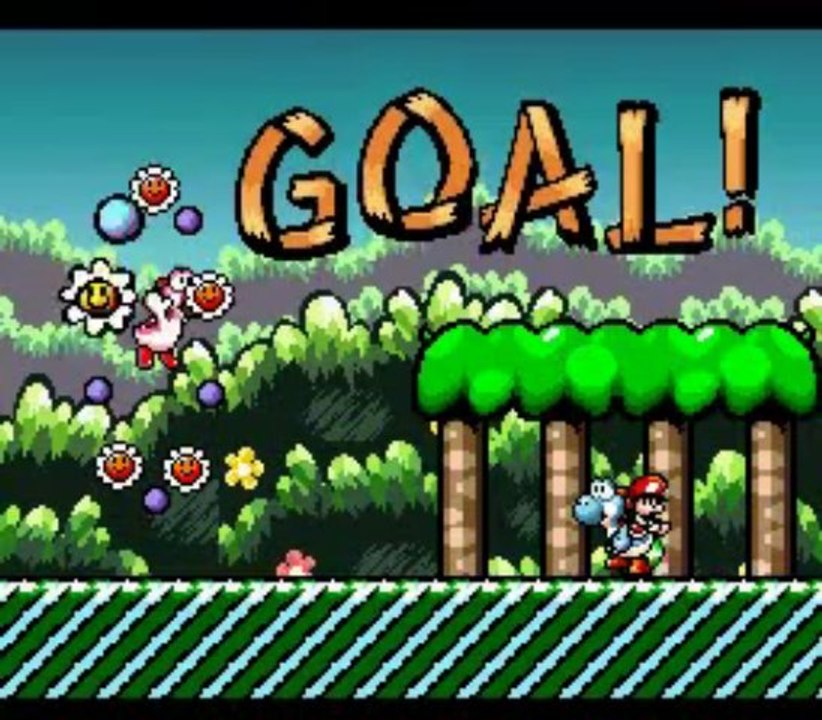Yoshi's Island (SNES): 3-2 (100 points)