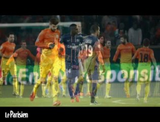 PSG - Barcelone en images avec le son du parc