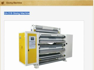 GA-318 Gluing Machine