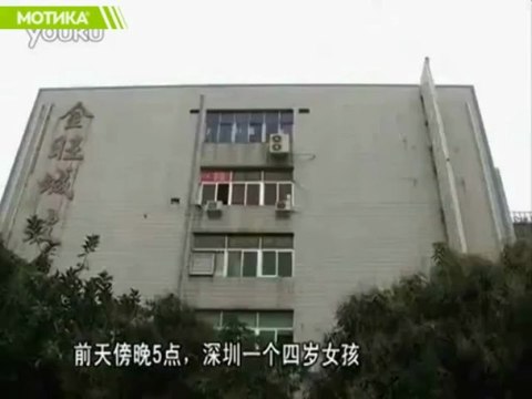 Трогателно видео: 4 годишно девојче оставено само дома скокна од 6-ти спрат со чадор