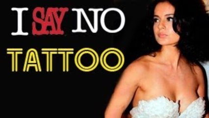 Kangana Ranaut REFUSES tattoo on cleavage