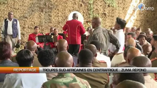 Troupes sud-africaines en Centrafrique : Zuma répond